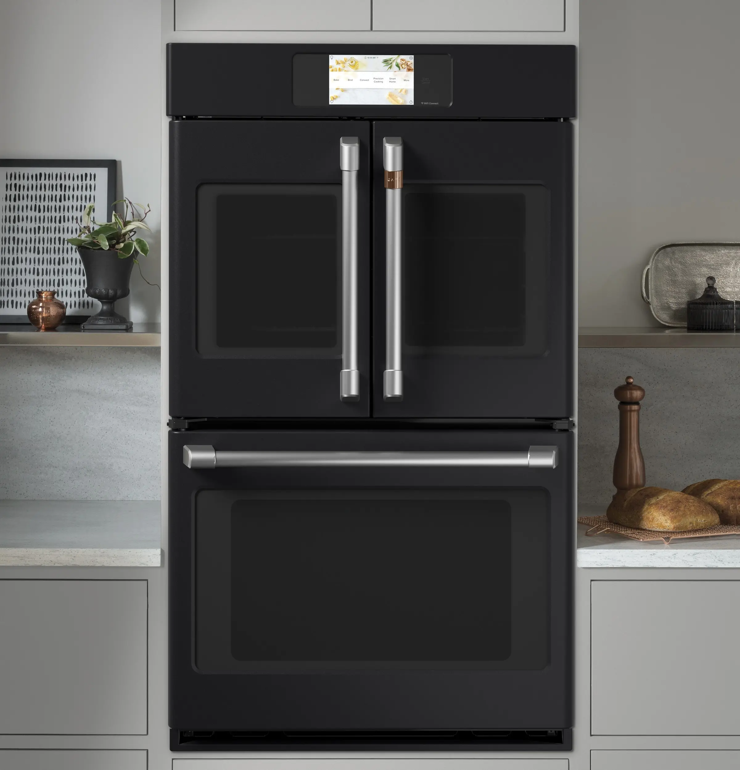 CTD90FP4NW2 Cafe Professional 10 cu ft Double Wall Oven - White 30 Inch-7