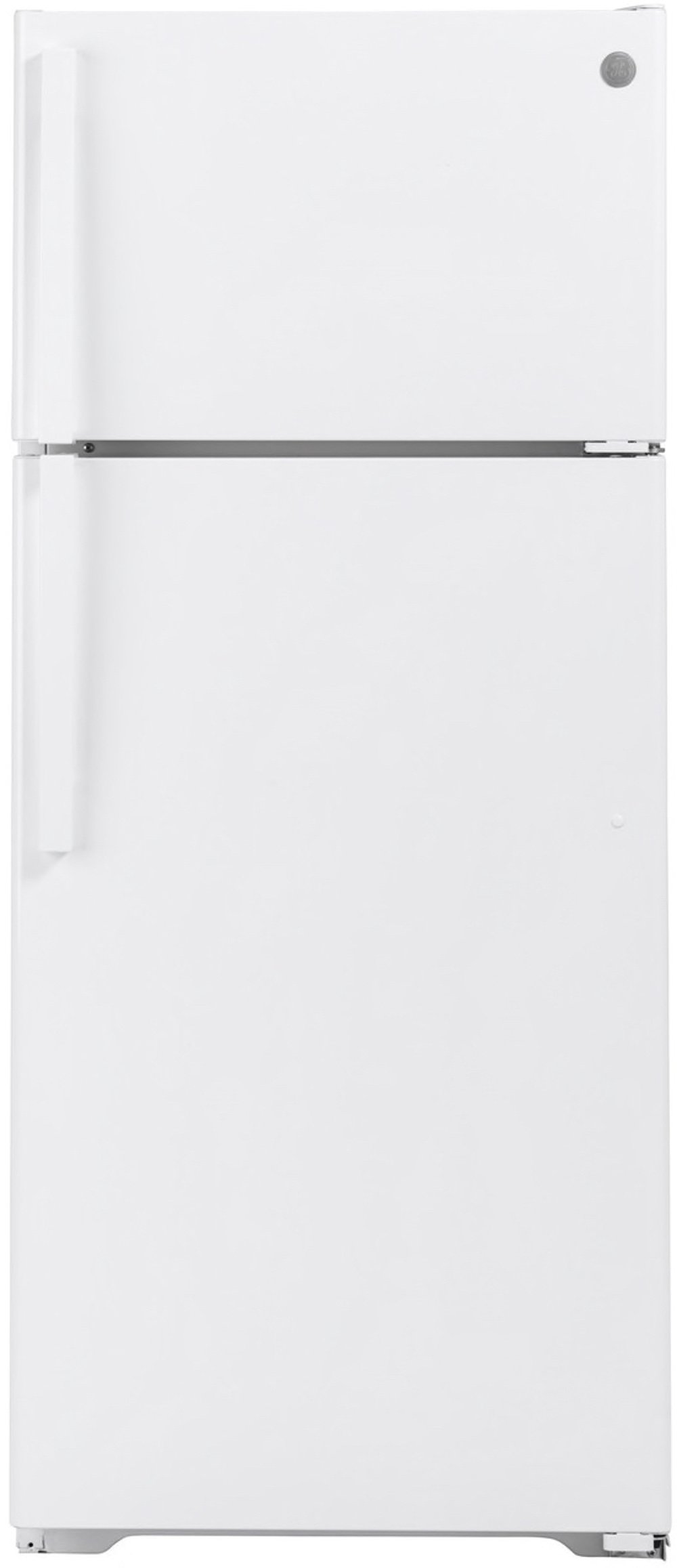 GE 17.5 cu ft Top Freezer Refrigerator - 28"W White