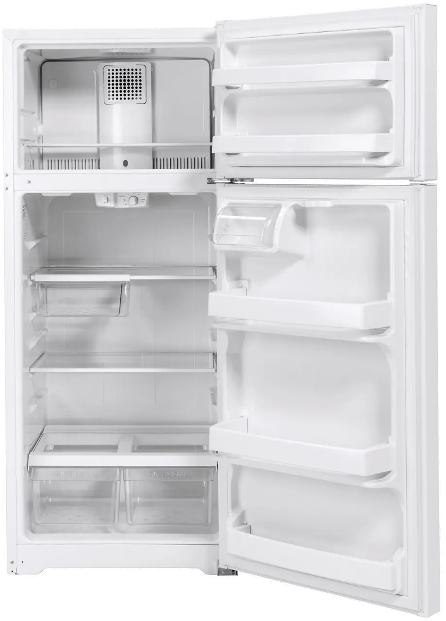 GE Top Freezer Refrigerator GTS18HGNRWW | RC Willey