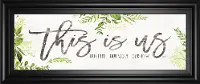 This Is Us Framed Print Wall Art