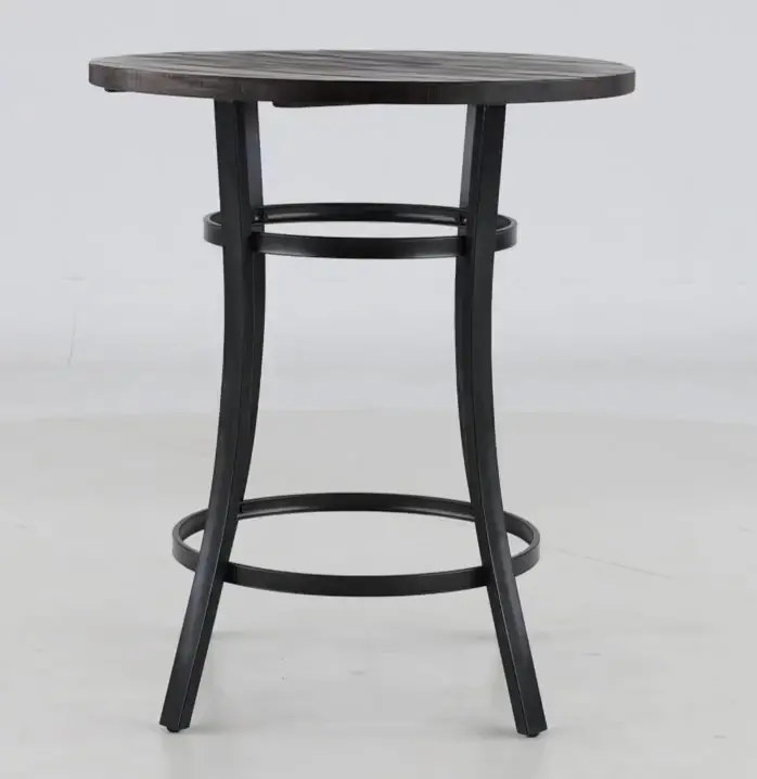 Barrel Dark Brown 42 Inch Pub Table-6