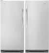 .WHP-S/S-REF+FRZ+TRM Whirlpool Freezer and Refrigerator Set - Stainless Steel
