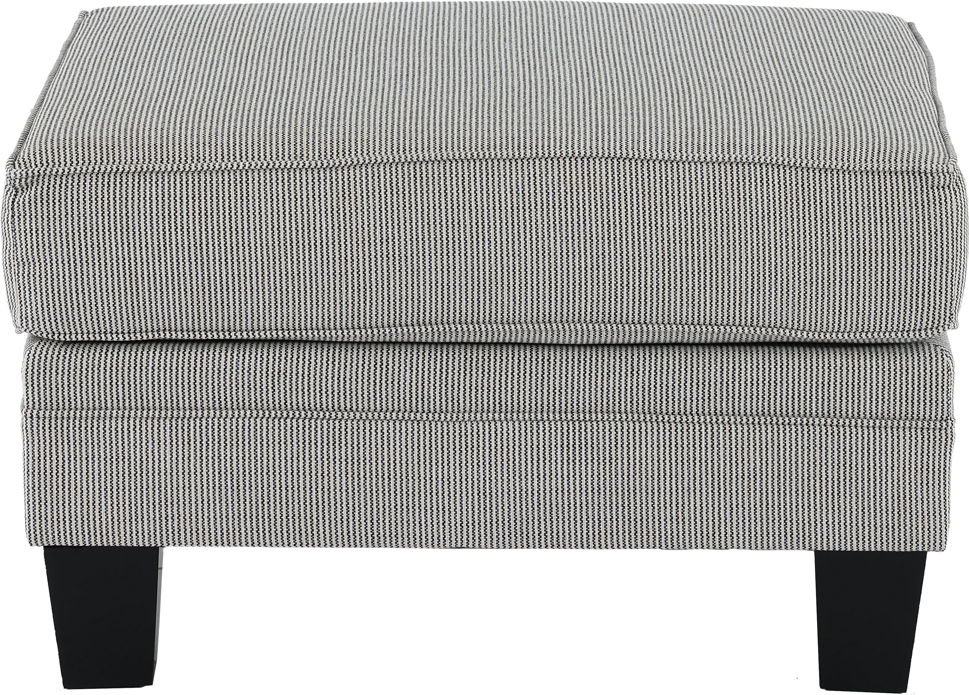 SBAOTT Santa Barbara Blue and Cream Striped Ottoman-4