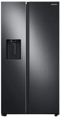 RS27T5200SG Samsung 27.4 cu ft Side by Side Refrigerator - Black Stainless Steel