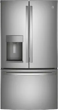 GFE28GYNFS GE 27.8 cu ft French Door Refrigerator - Stainless Steel