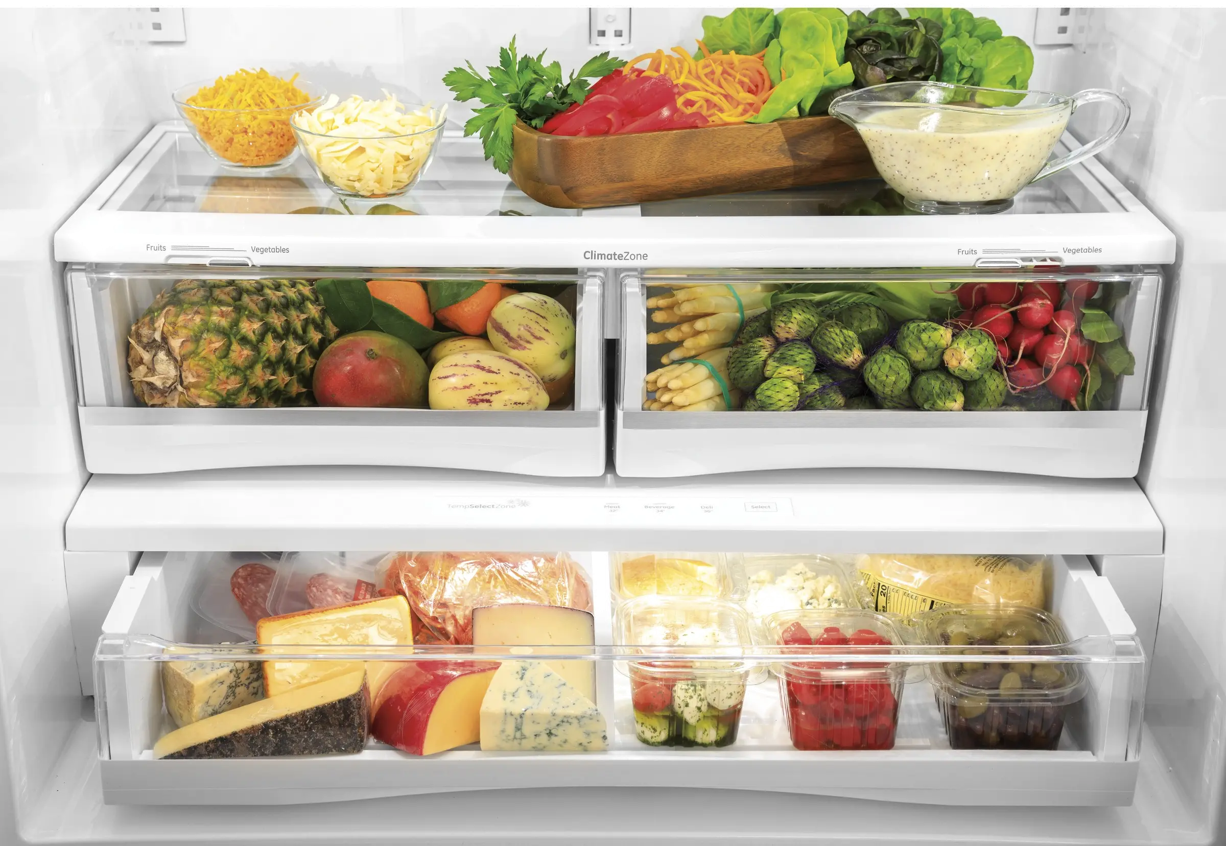 PFE28KYNFS GE Profile 27.8 cu ft French Door Refrigerator - Stainless Steel-8