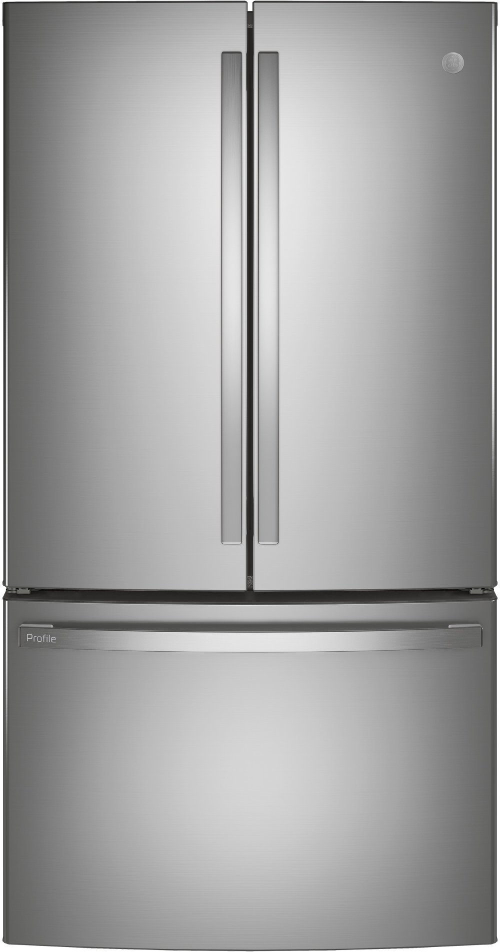 GE Profile 23.1 cu ft French Door Refrigerator - Counter Depth Stainless Steel