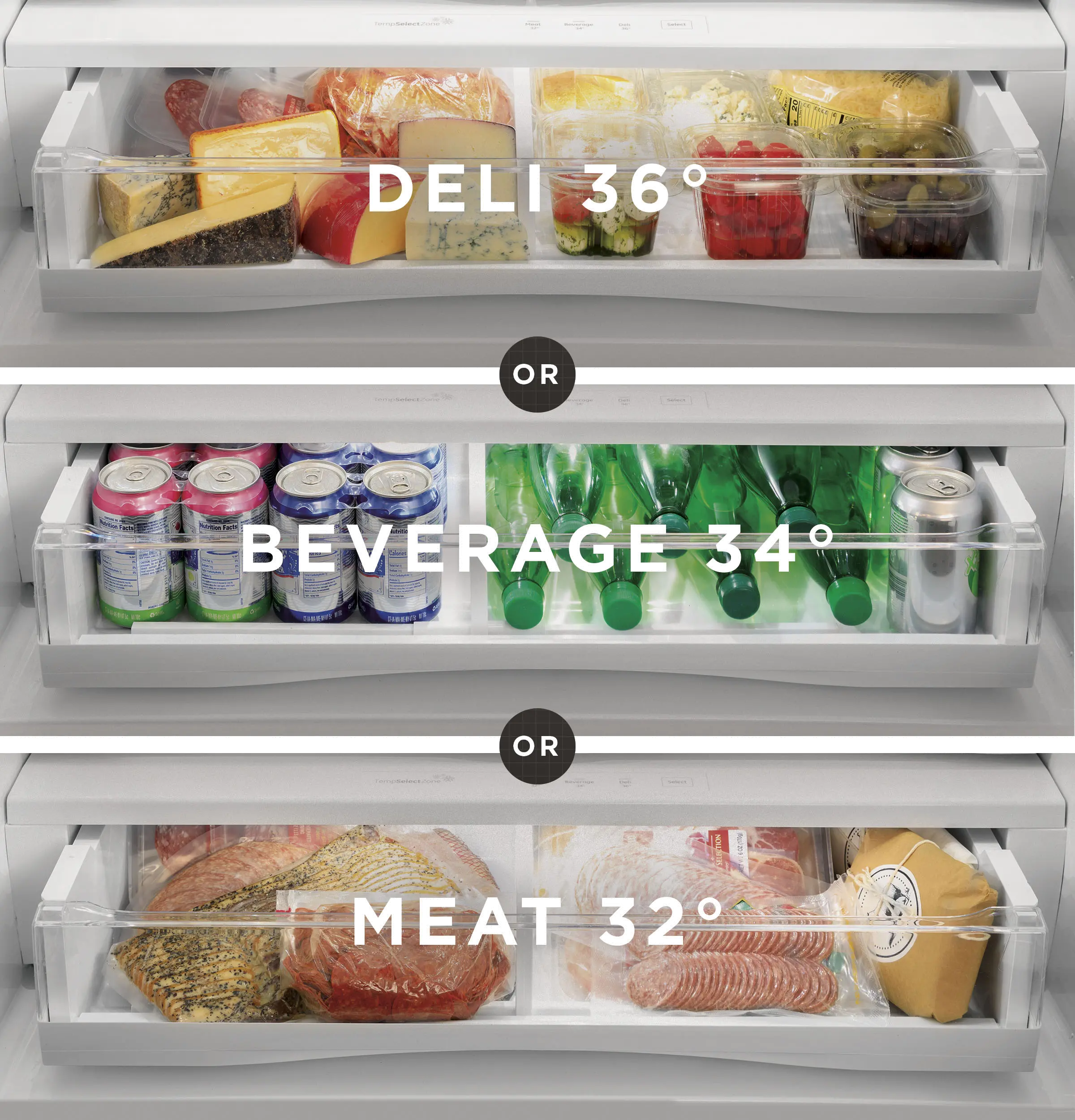 PWE23KYNFS GE Profile 23.1 cu ft French Door Refrigerator - Counter Depth Stainless Steel-8