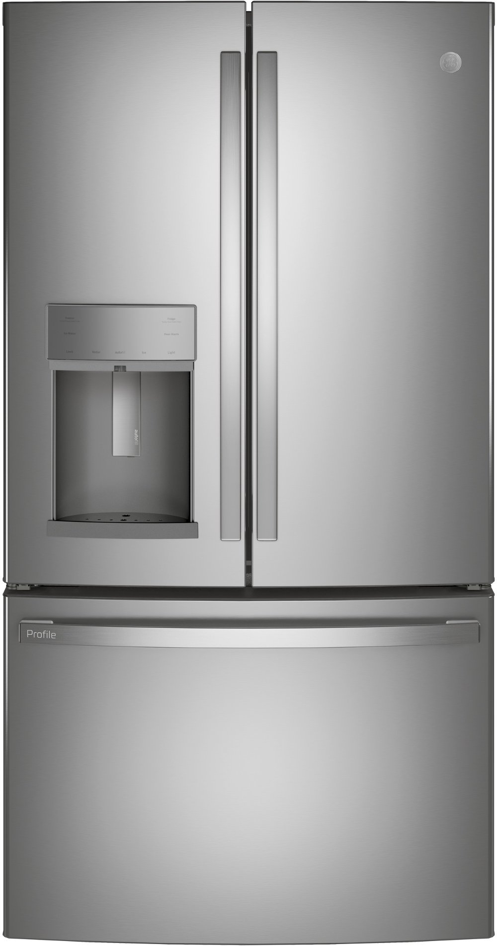GE Profile 22 cu ft  French Door Refrigerator - Counter Depth Stainless Steel