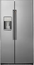CZS22MP2NS1 Cafe 21.9 cu ft Side by Side Refrigerator - Counter Depth Stainless Steel