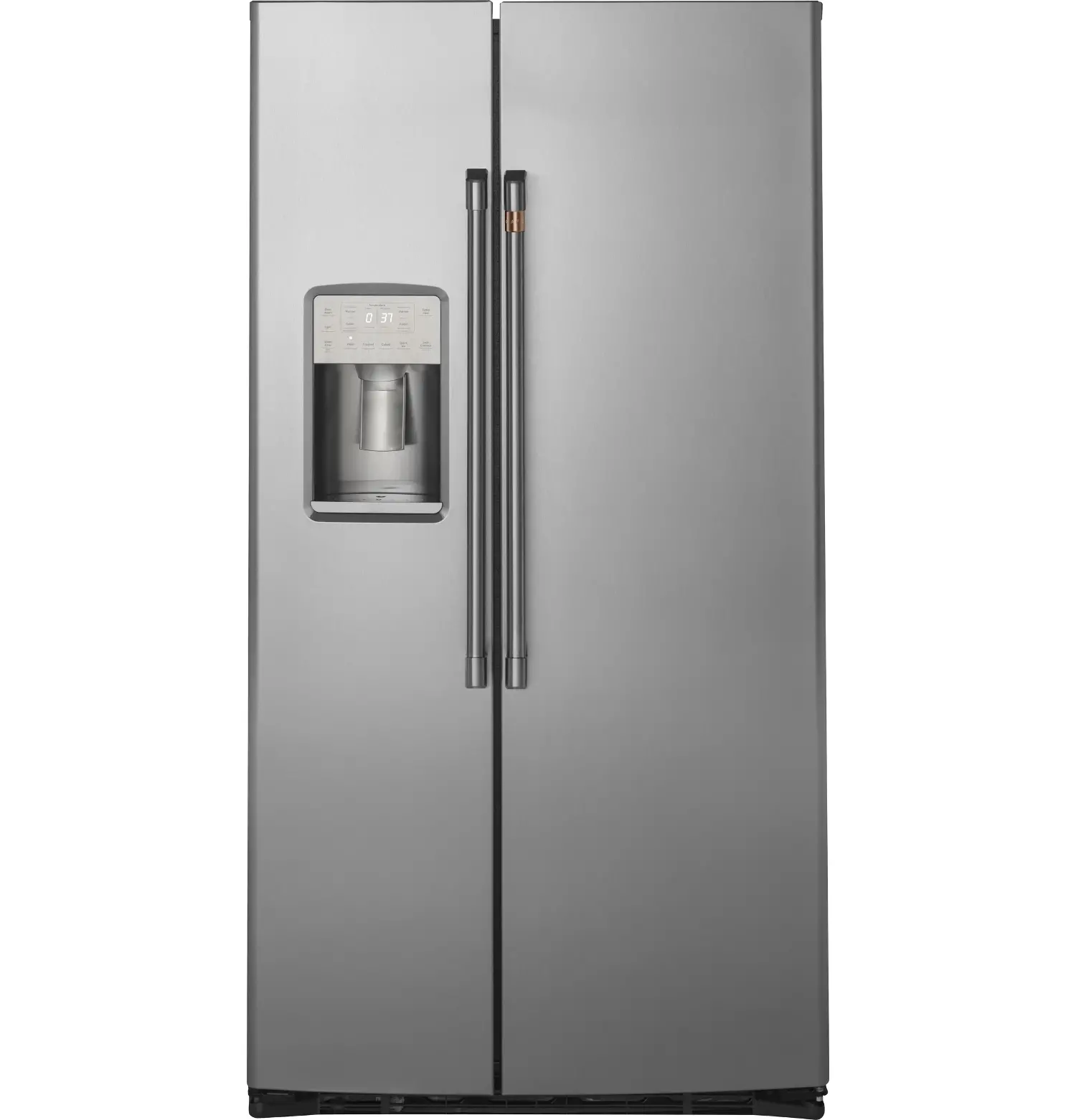 CZS22MP2NS1 Cafe 21.9 cu ft Side by Side Refrigerator - Counter Depth Stainless Steel-1