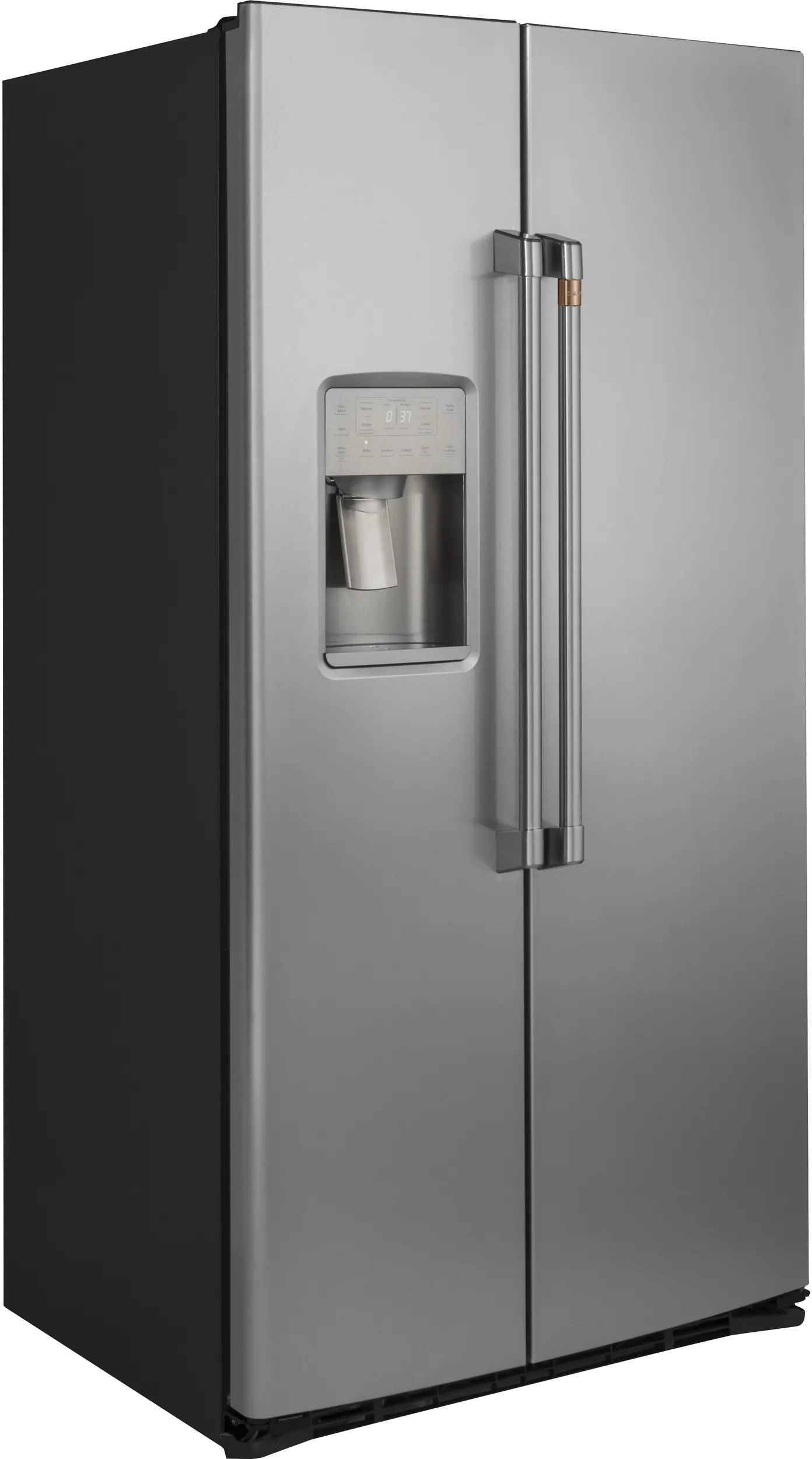 CZS22MP2NS1 Cafe 21.9 cu ft Side by Side Refrigerator - Counter Depth Stainless Steel-5
