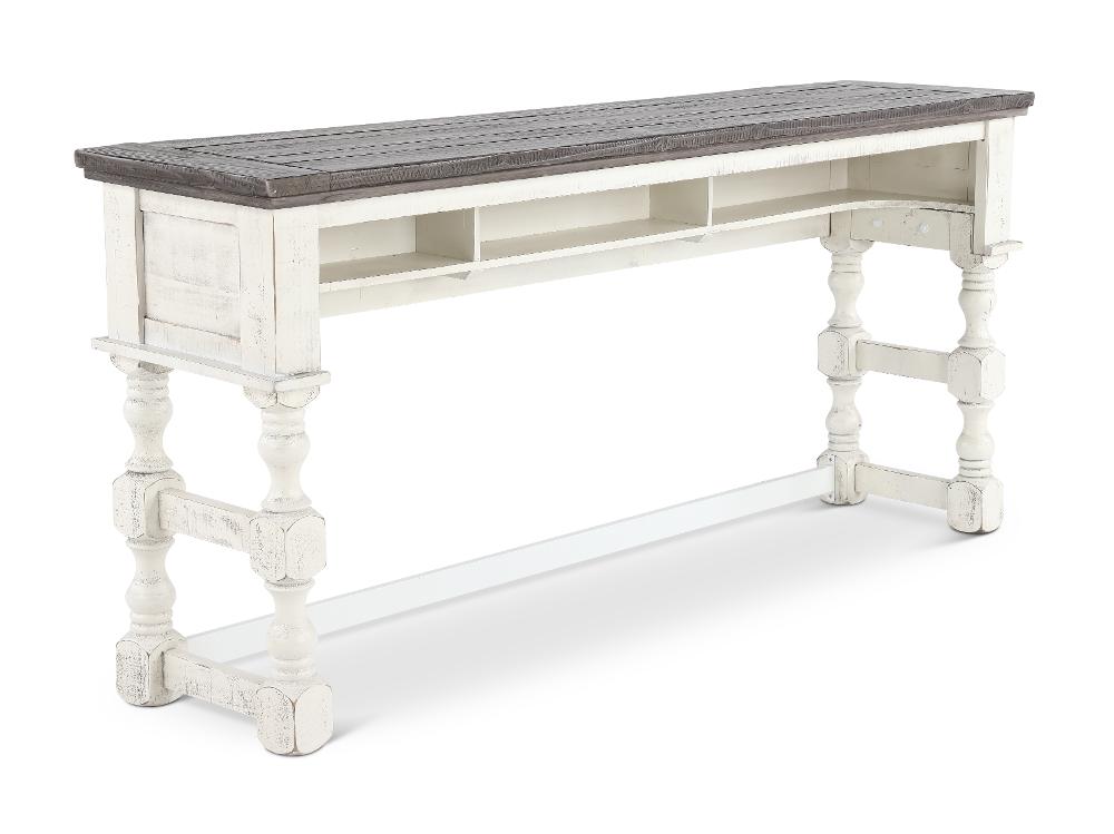 Stone White Console Table