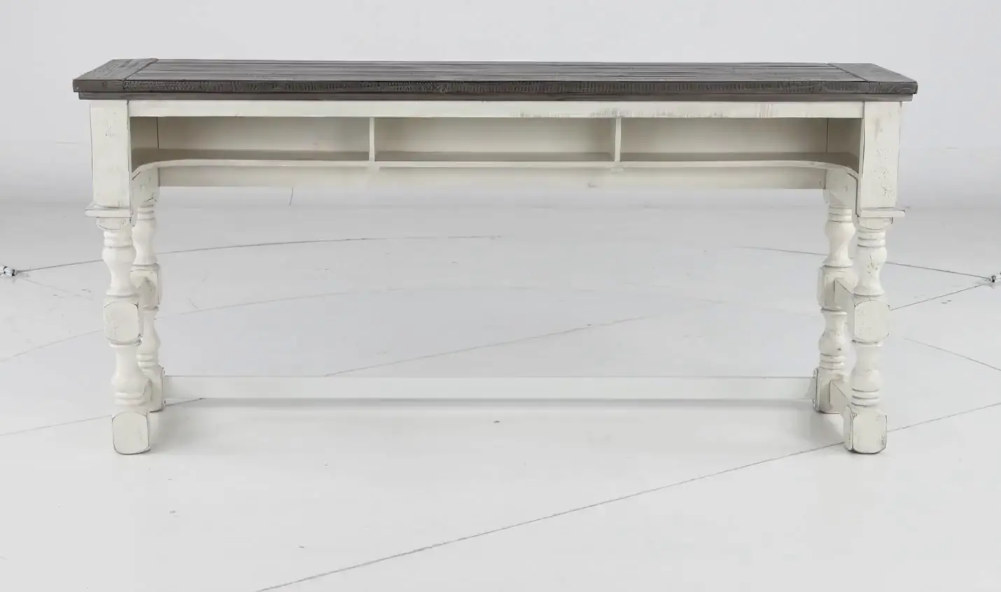 Stone White Console Table-5
