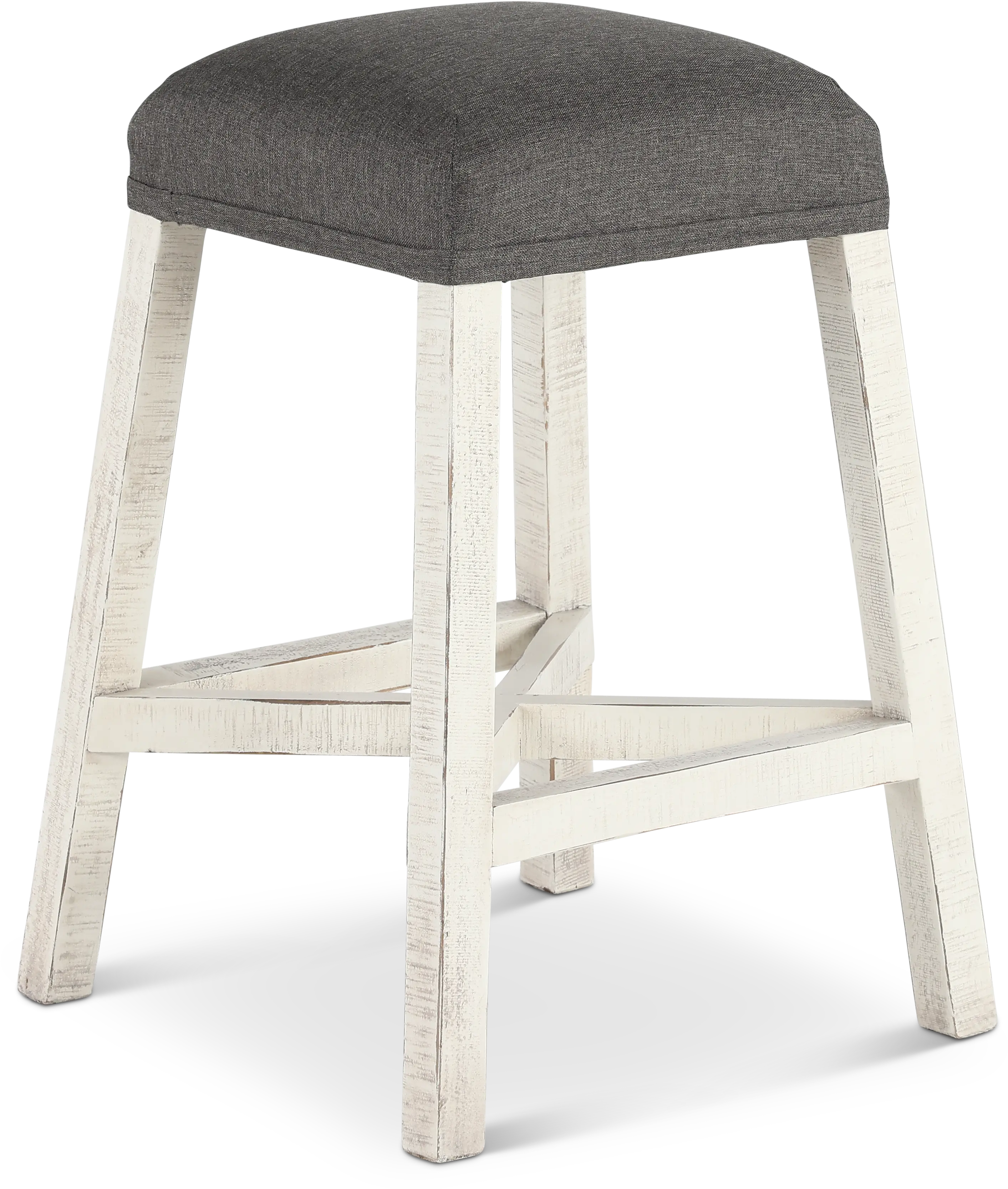Stone White Wash Counter Height Stool-1