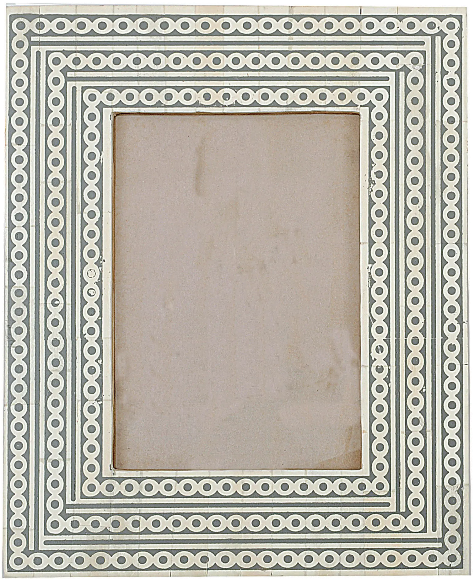 DA3982/BONEFRAME Off White MDF Picture Frame-1