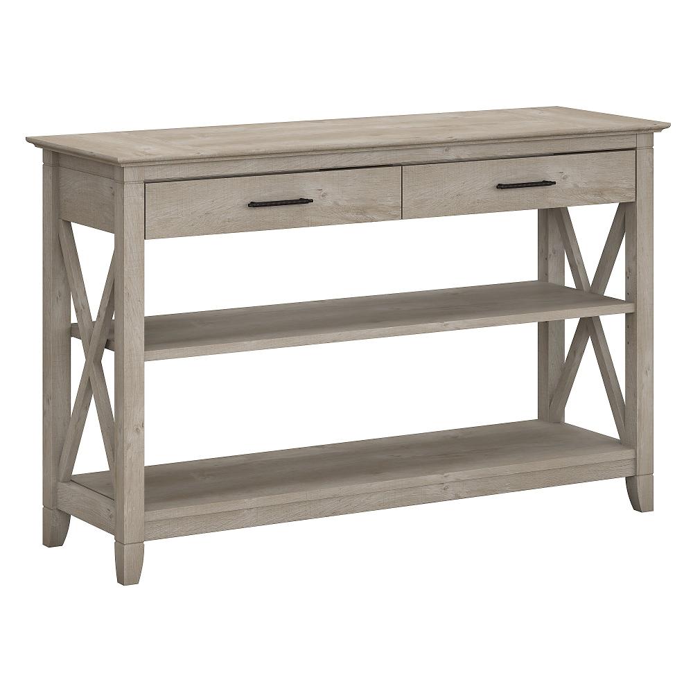 Key West Washed Gray Sofa Table
