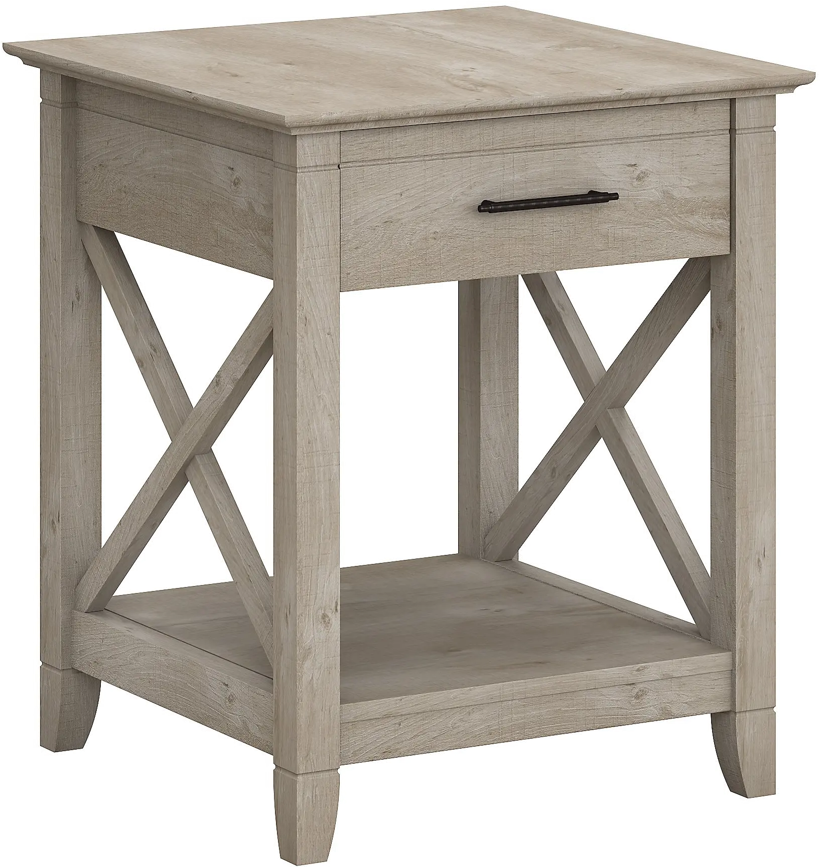 KWT120WG-03 Key West Washed Gray End Table-1