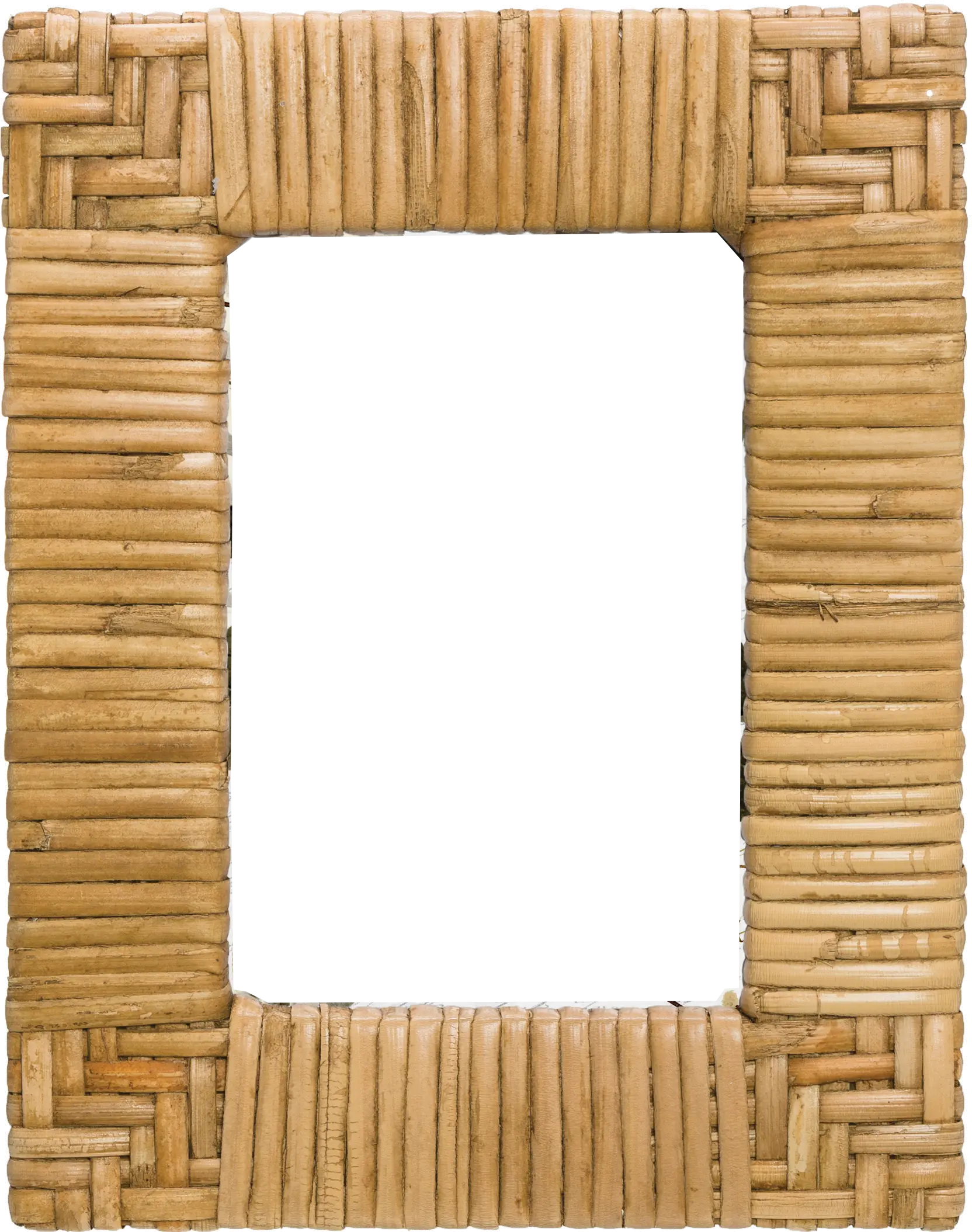DF1810/RATTANFRAME Hand Woven Rattan Picture Frame-1