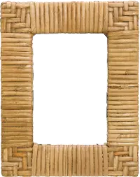 DF1810/RATTANFRAME Hand Woven Rattan Picture Frame