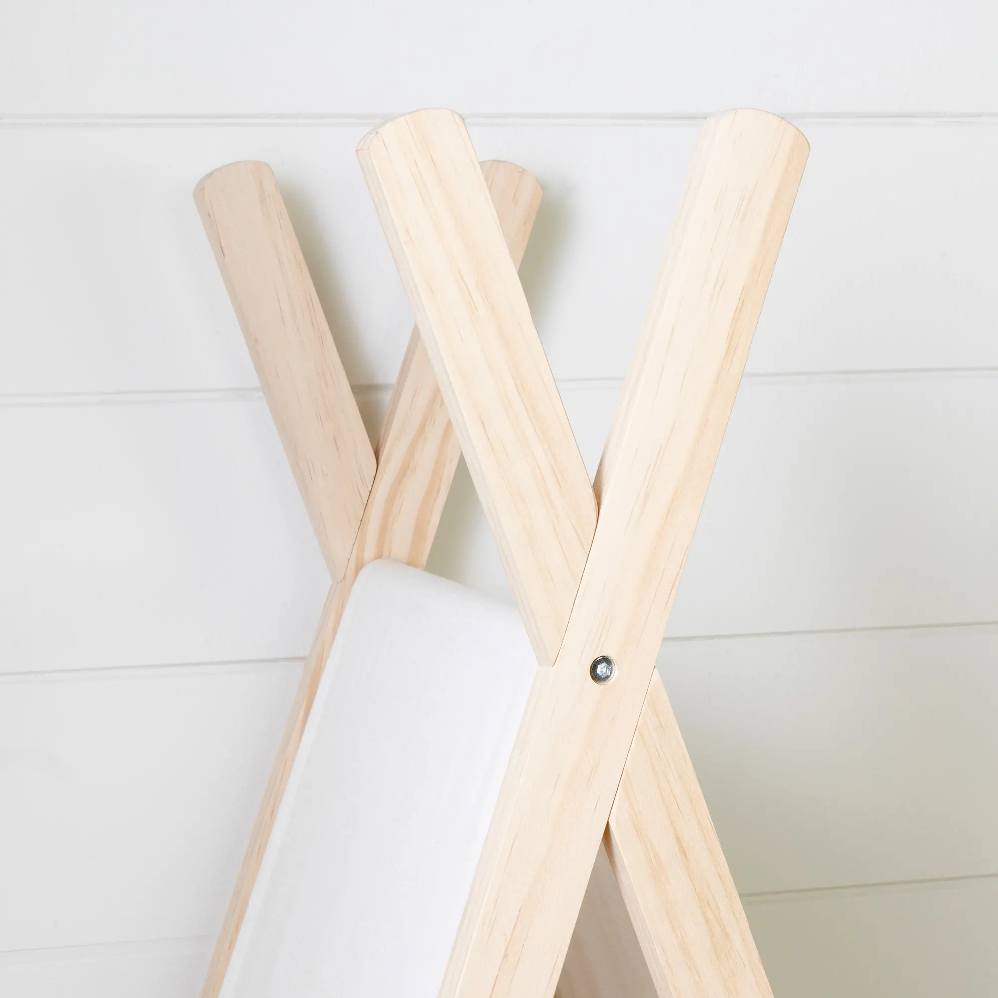 100388 Sweedi Natural White Cotton and Pine Teepee Shelving Unit - South Shore-4