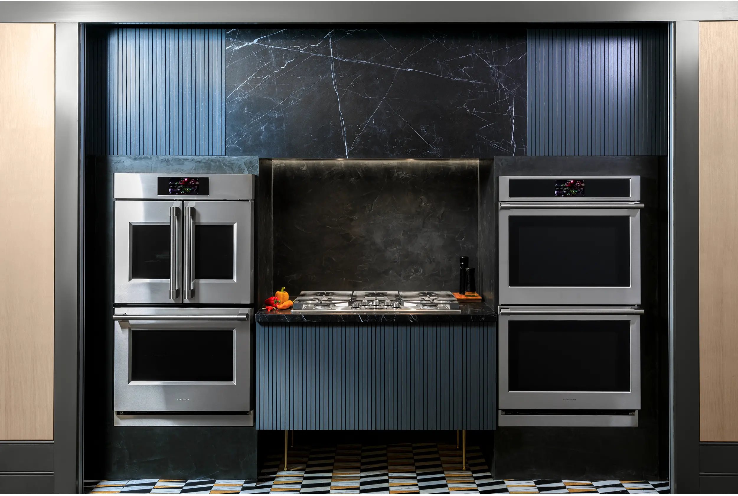 ZTDX1FPSNSS Monogram Statement 30  French-Door Double Oven - Stainless Steel-2