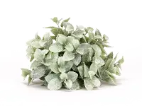 Green and White Faux Orb Arrangement