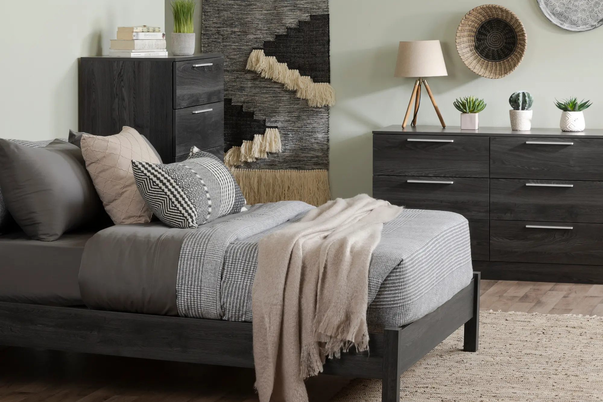 12233 Gray Oak 6-Drawer Dresser - South Shore-3