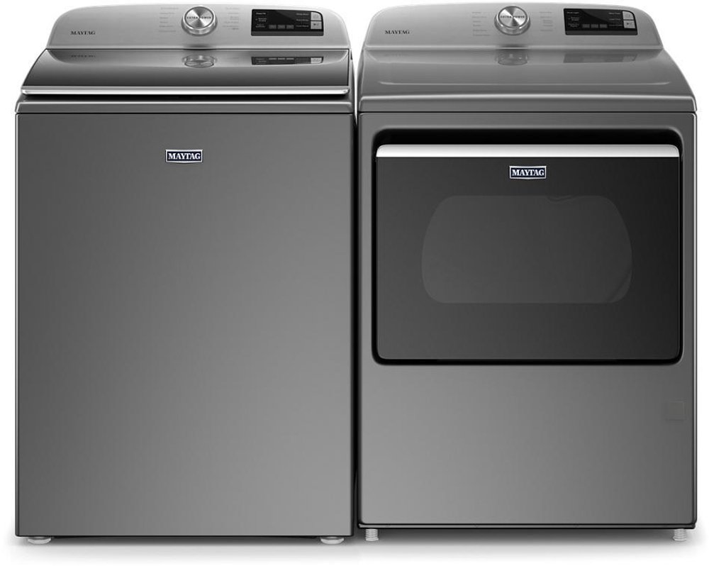 Maytag Top Load Washer and Dryer - Metallic Slate Electric