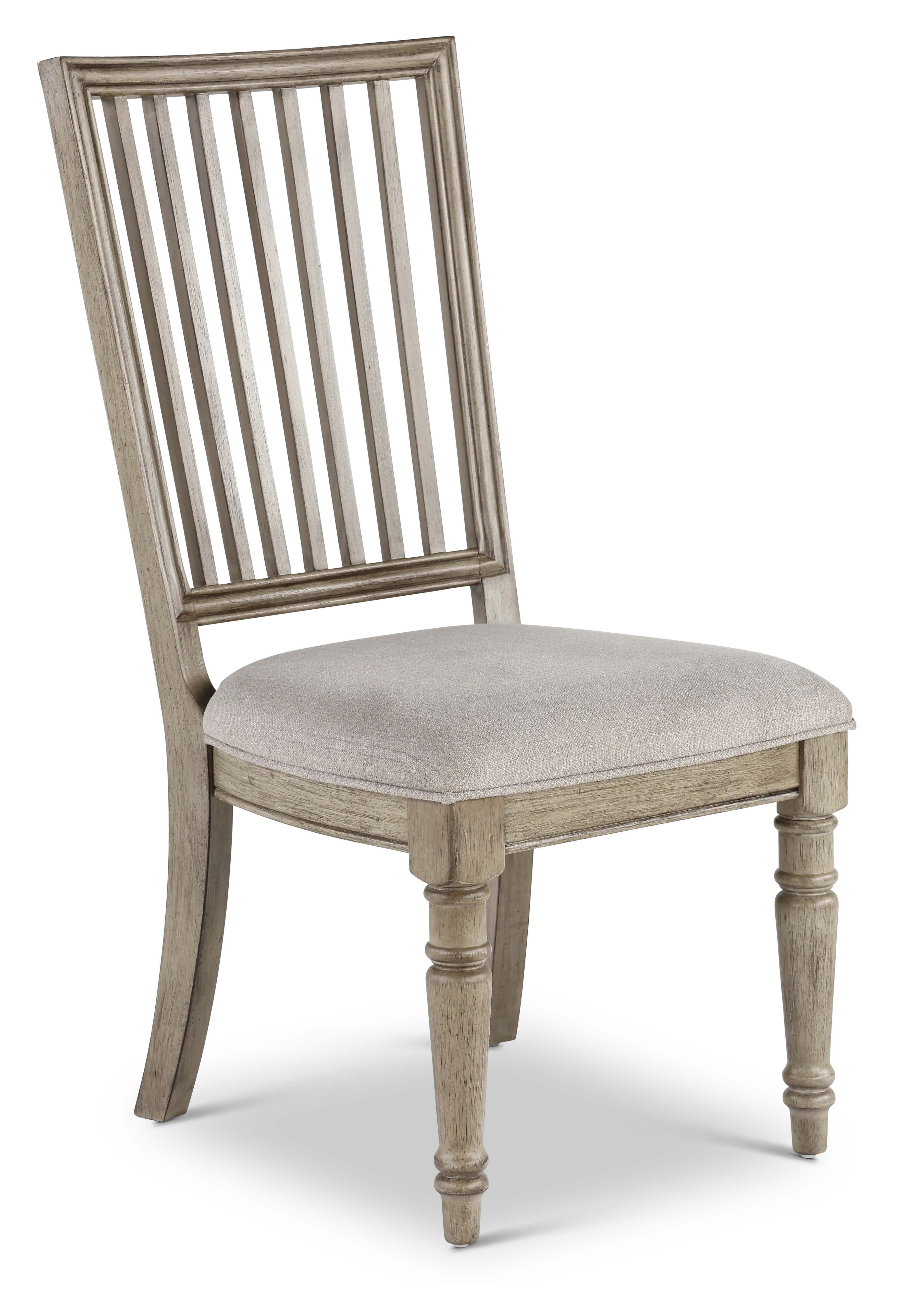 Madison Ridge Gray Slat Back Dining Chair-1