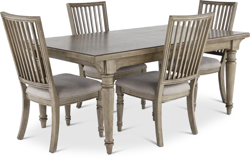 Madison Ridge Gray 5 Piece Dining Set