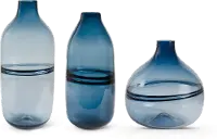 14 Inch Persian Blue Glass Vase