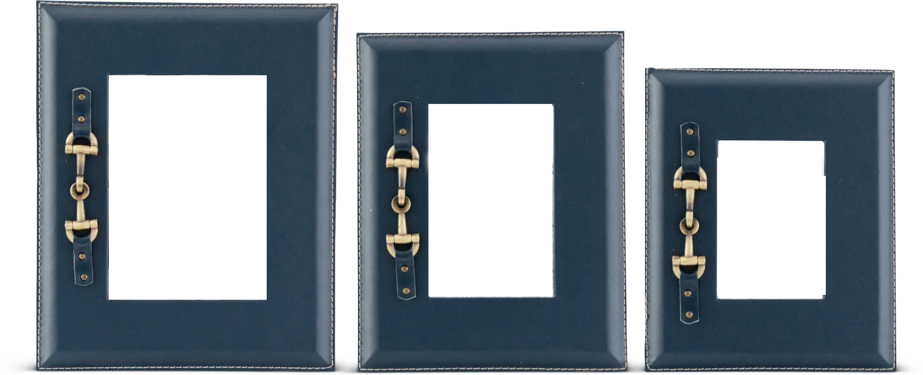 9 Inch Navy Blue Picture Frame-1