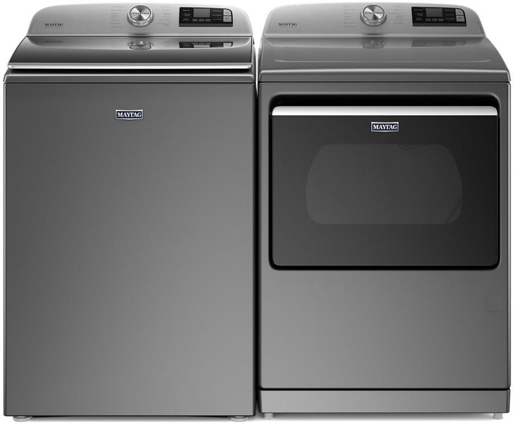 Maytag Gas Laundry Pair with Top Load Washer - Slate