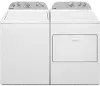 .WHP-4955-W/W-ELE-PR Whirlpool Top Load Washer and Dryer Pair - White Electric