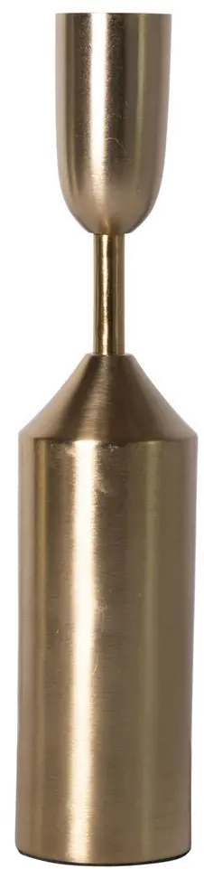 XM6488/BRASSHOLDER 9  Brass Metal Taper Candle Holder-1