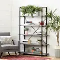 12470 Gimetri Driftwood Gray 5-Shelf  Shelving Unit - South Shore