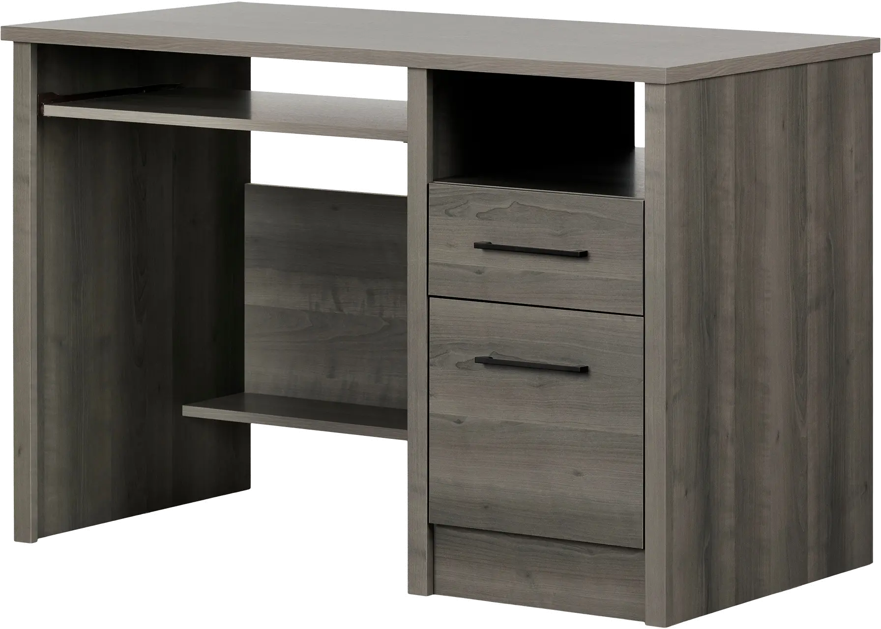 12509 Gravity Gray Maple Desk - South Shore-5