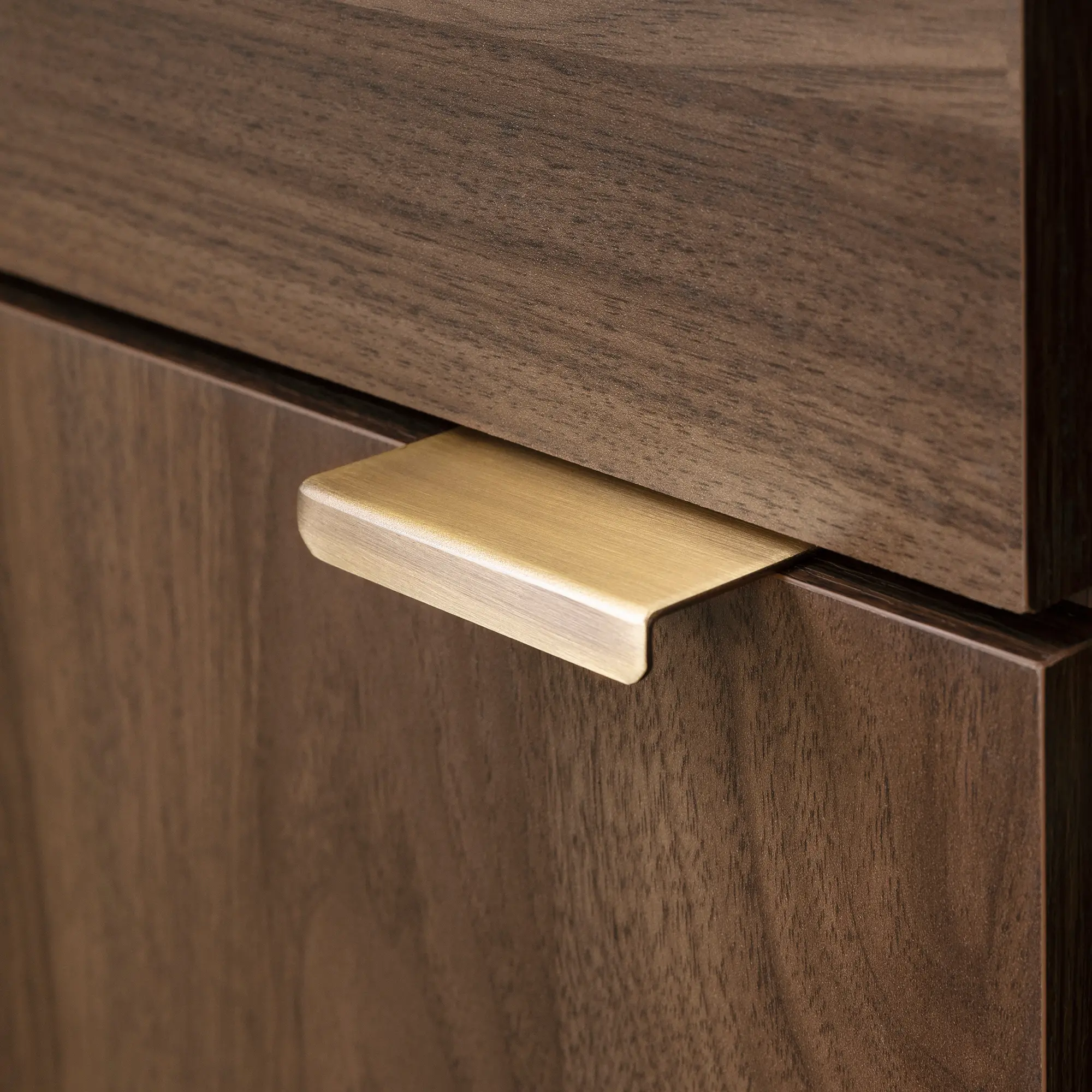 12521 Hype White Faux Mable and Brown Buffet Cabinet - South Shore-6