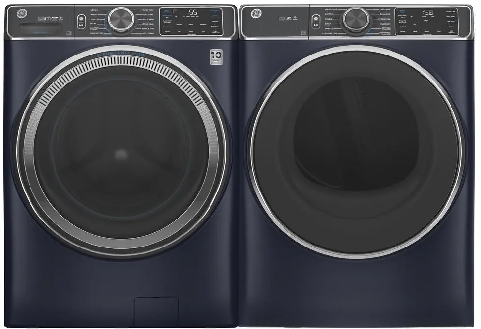 .GEC-850-BLU-GAS--PR GE Washer and Dryer Laundry Set - Sapphire Blue-1