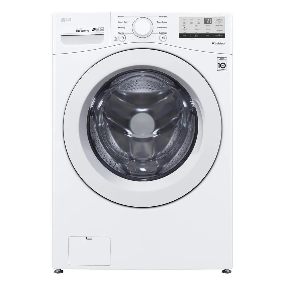 .LG-3400-W/W-GAS--PR LG White Gas Laundry Pair - 3400 Series-3