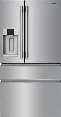 PRMC2285AF Frigidaire Professional 21.8 cu ft French Door Refrigerator - Counter Depth Stainless Steel