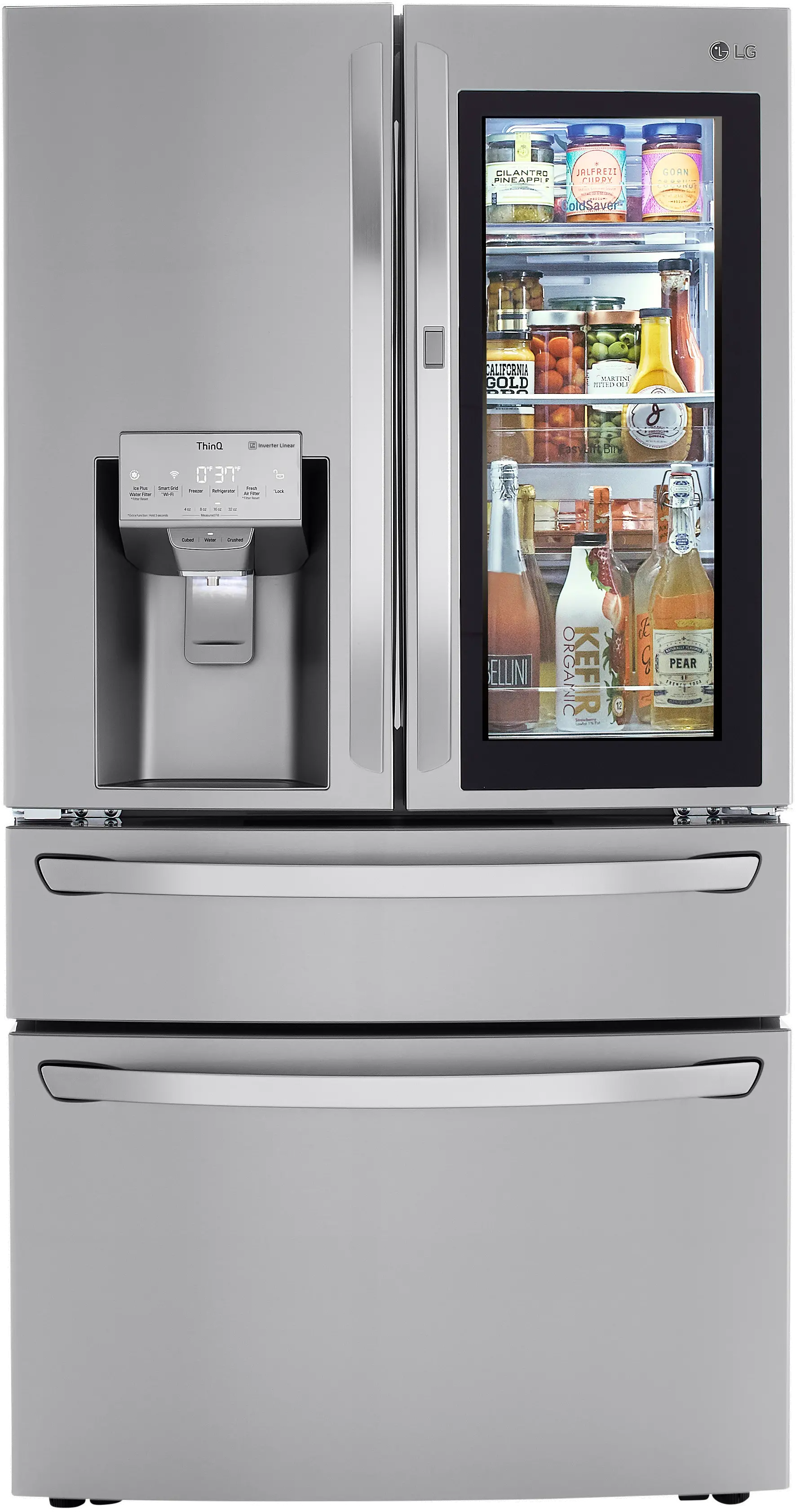 LRMVS3006S LG 29.5 cu ft French Door Refrigerator - Stainless Steel-1