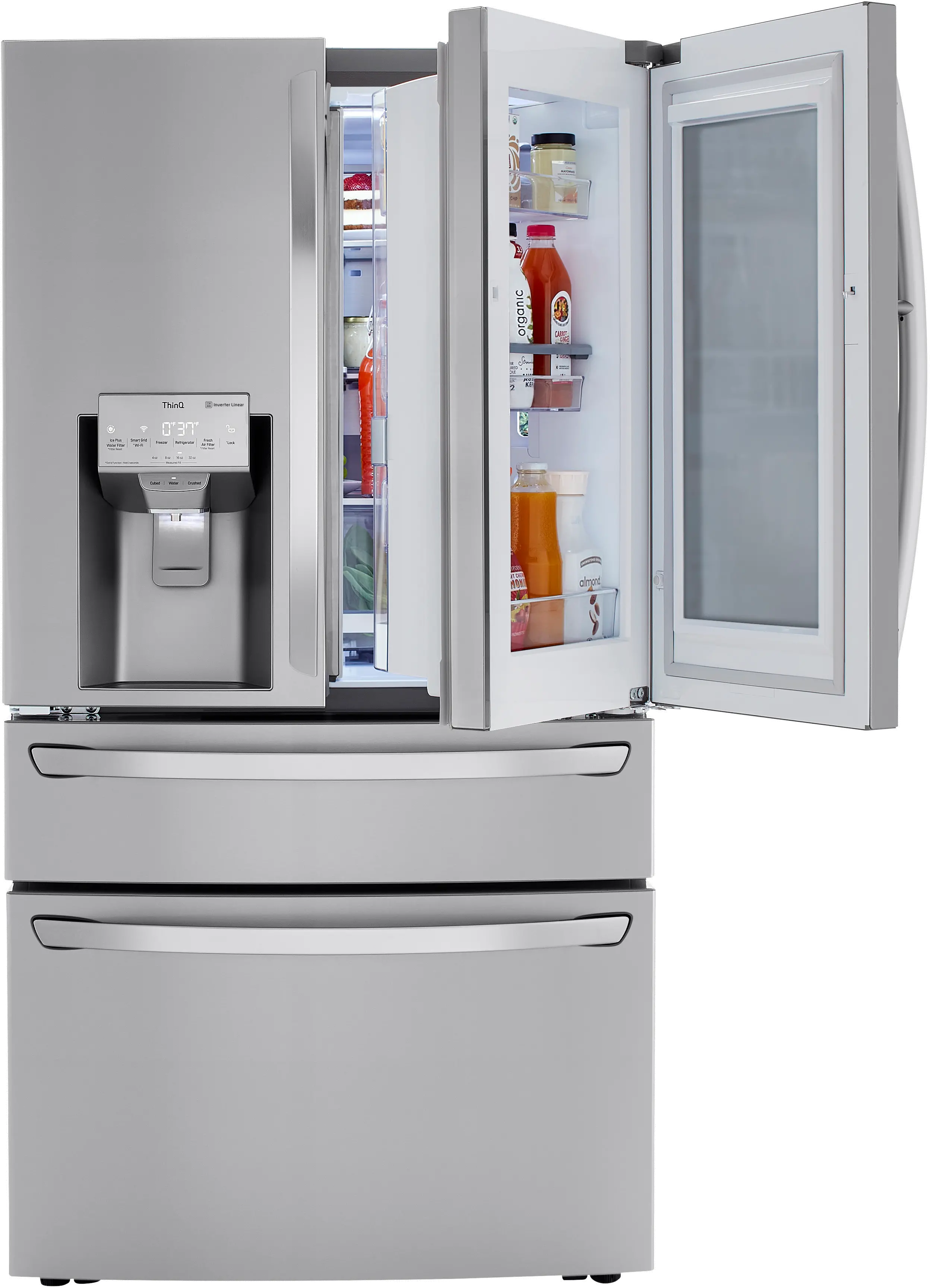 LRMVS3006S LG 29.5 cu ft French Door Refrigerator - Stainless Steel-3