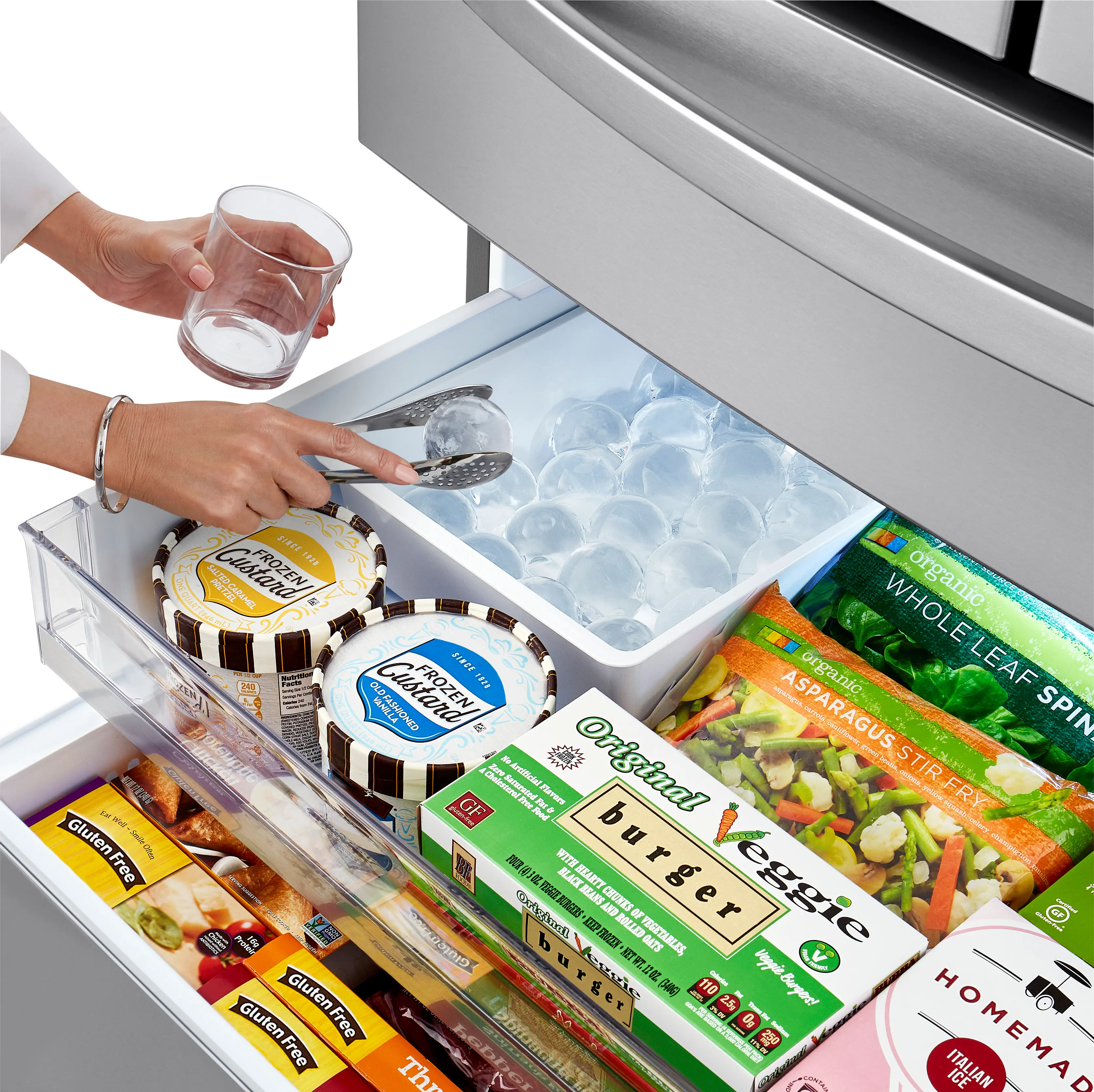 LRMVS3006S LG 29.5 cu ft French Door Refrigerator - Stainless Steel-5