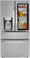LRMVC2306S LG 22.5 cu ft French Door Refrigerator - Counter Depth Stainless Steel