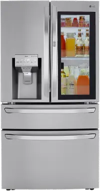 LRMVC2306S LG 22.5 cu ft French Door Refrigerator - Counter Depth Stainless Steel