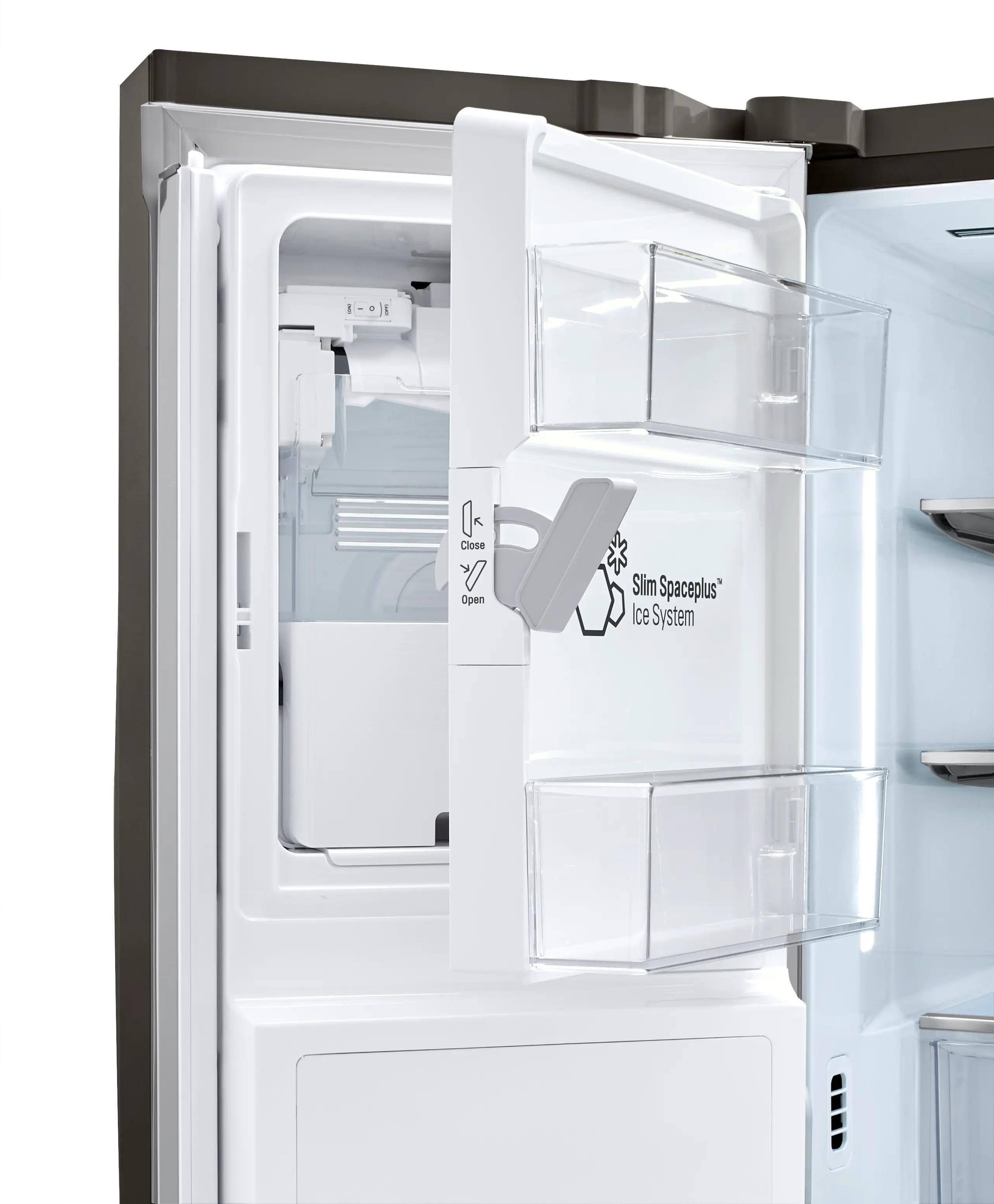 LRMVC2306D LG 22.5 cu ft French Door in Door Refrigerator - Counter Depth Black Stainless Steel-8