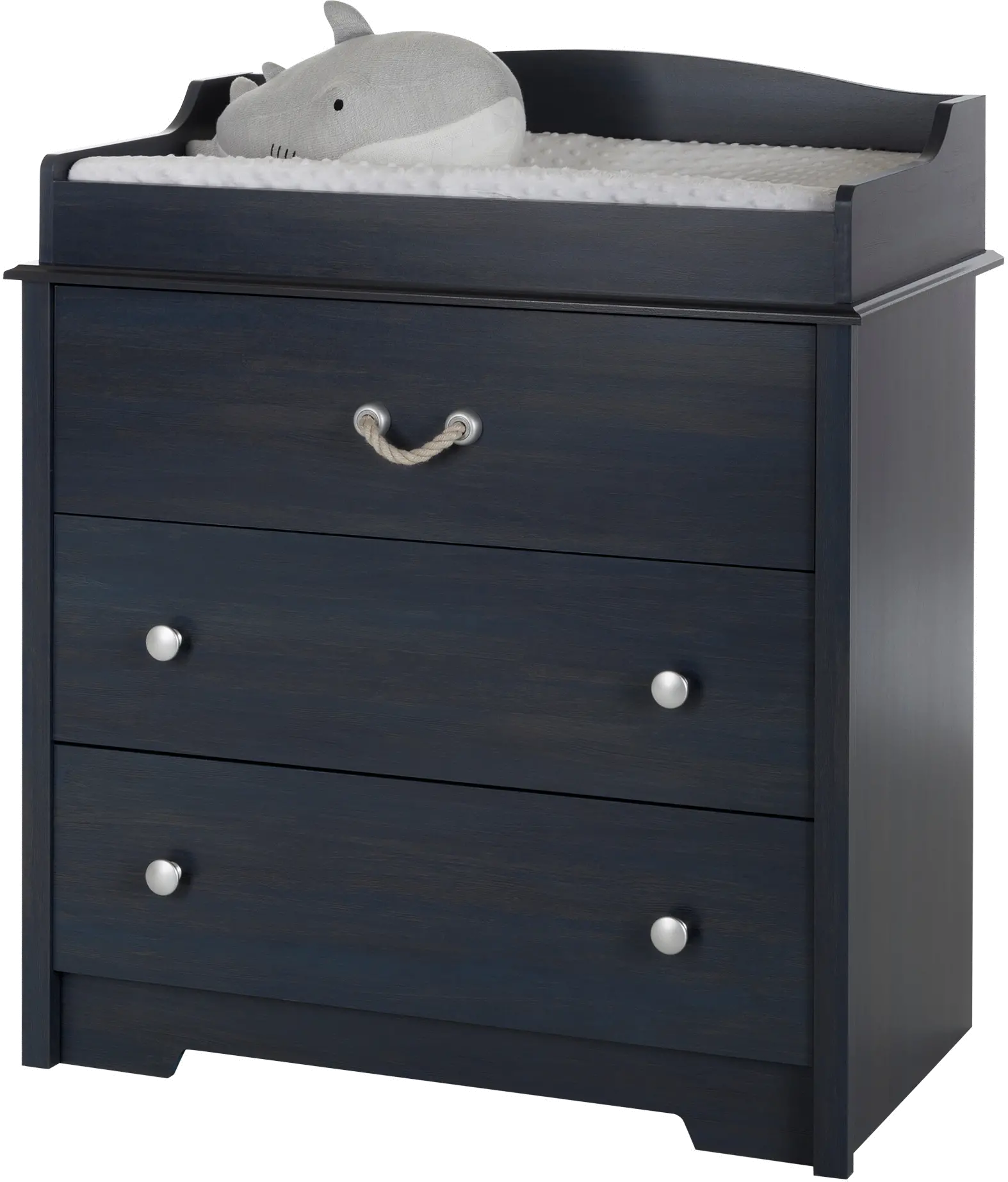 12708 Navali Blue Changing Table - South Shore-1