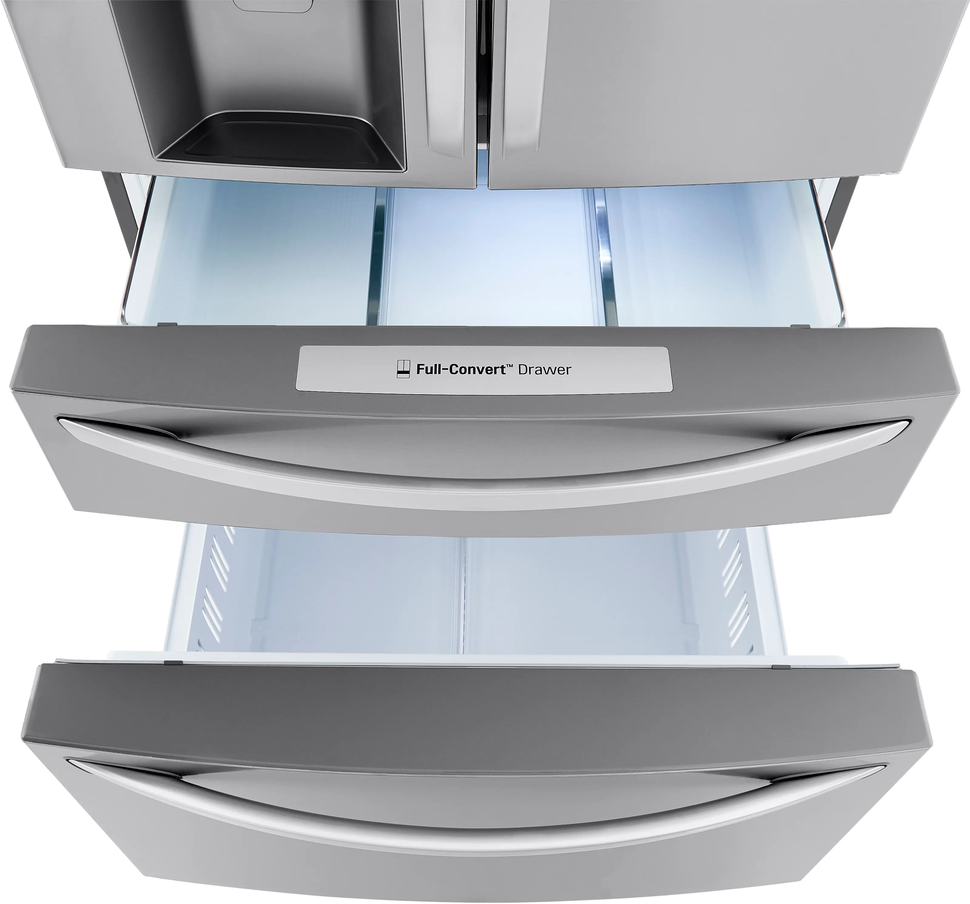 LRMDC2306S LG 22.5 cu ft French Door in Door Refrigerator - Counter Depth Stainless Steel-2